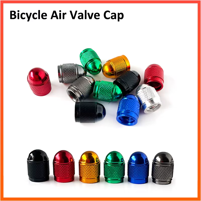 Capuchon de buse de assujetde vélo en aluminium, anti-poussière, pour vtt, route montagne, chambre à