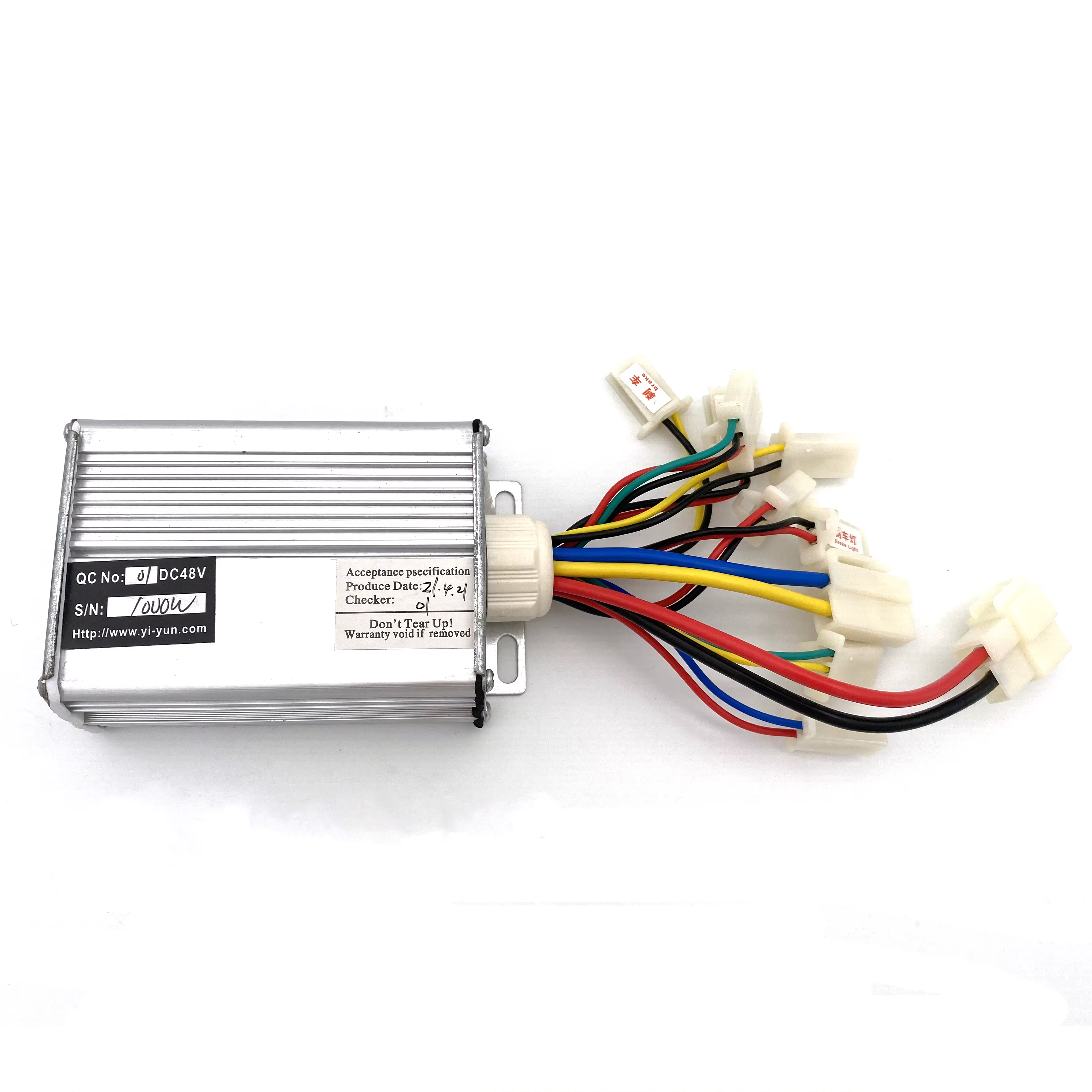 Contrôleur de moteur brossé DC 48V 1000W, contrôleur de boîte de vitesse de vélo électrique, ensembl