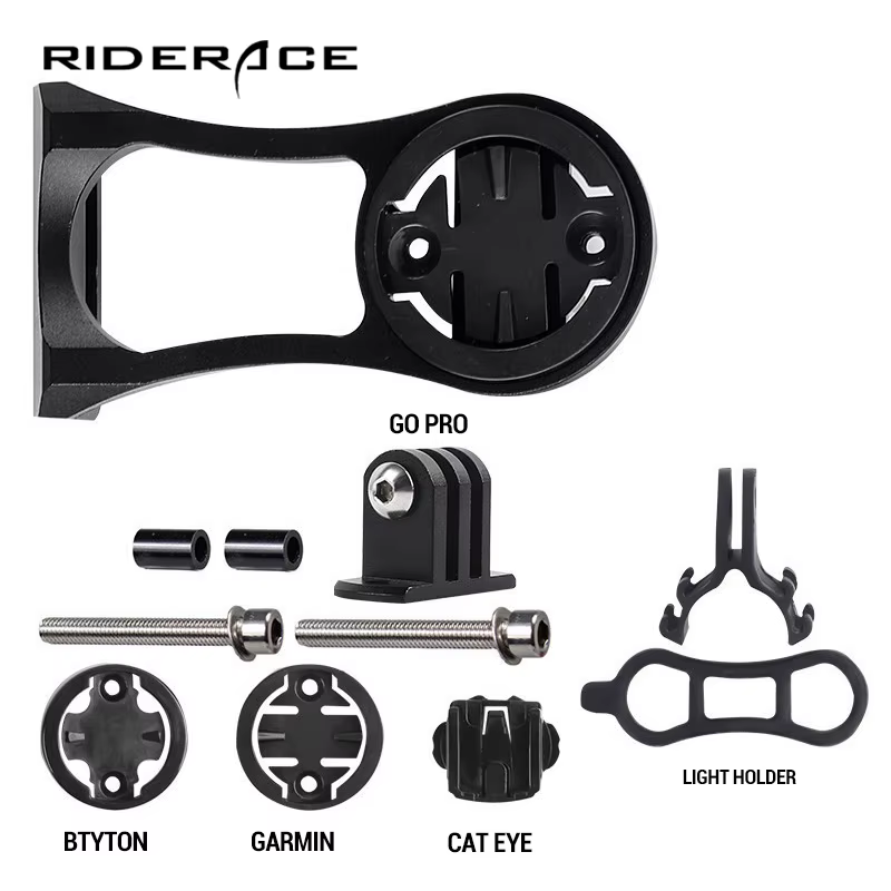 Support de caméra d'ordinateur de vélo en alliage d'aluminium, équipement de montage de guidon de vé