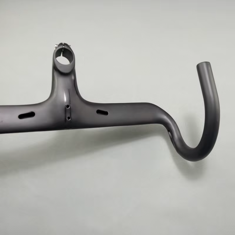 Guidon intégré guidon en carbone vélo de route avec tige Tmaex guidon de vélo de cyclisme guidon de 