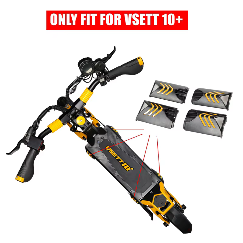 Couvercle latéral de pont d'origine VSETT pour Scooter électrique VSETT 10 +, Protection en plastiqu