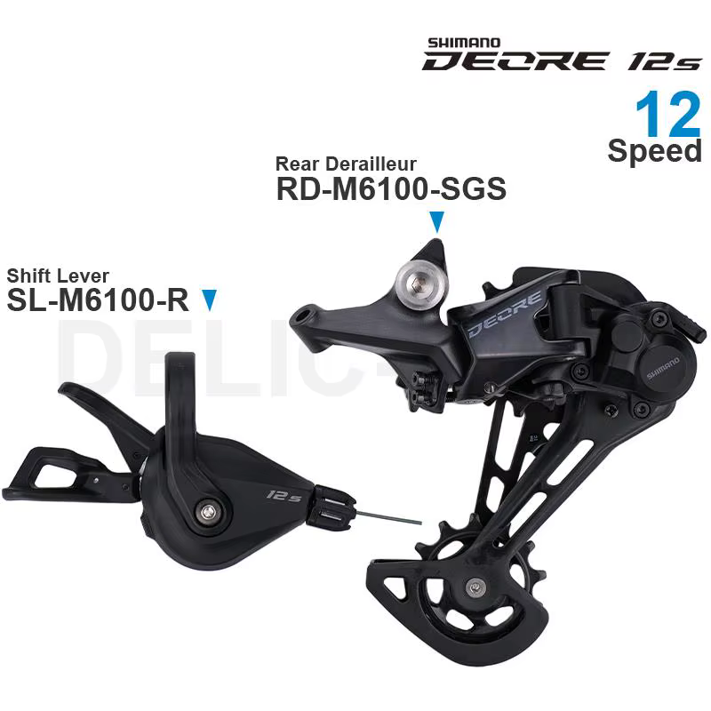 WinterMANO DEORE M6100 SLX 12 vitesses groupe manette de vitesse SL-M6100 SL-M7100 dérailleur arrièr