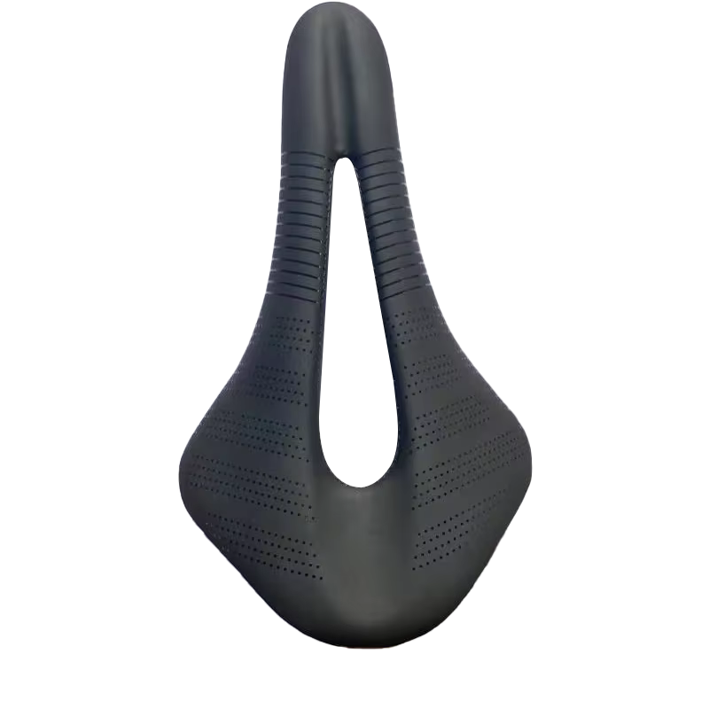 Selle de vélo Samana-noir douce et confortable, selle de route en carbone, vtt, seulement 128G, T800