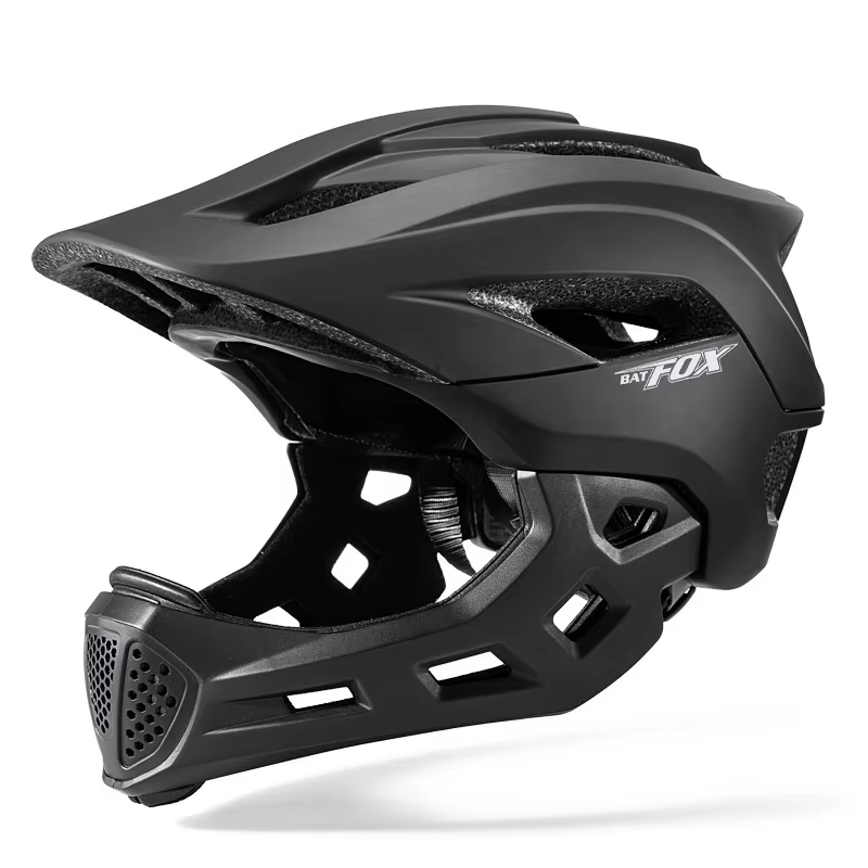 Casque de vélo intégral BATFOX pour enfants, réglable, pour le cyclisme, le patinage, la trottinette