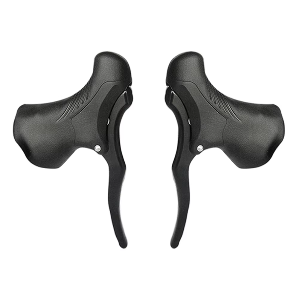 Poignée de frein de vélo antidérapante, leviers de frein avant et arrière en aluminium pour VTT et v