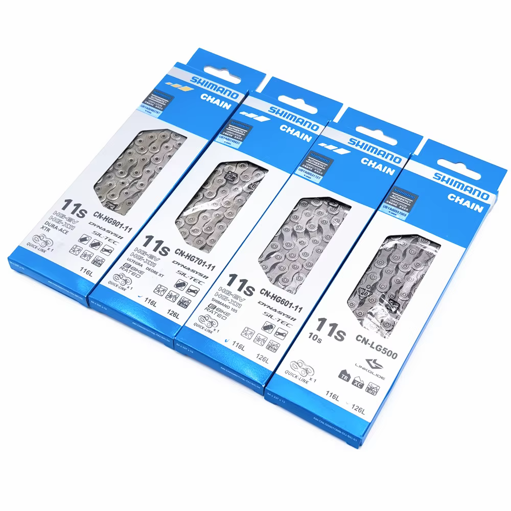 Chaîne de vélo Shimano CN-HG601/HG701/HG901 LG500 11 vitesses