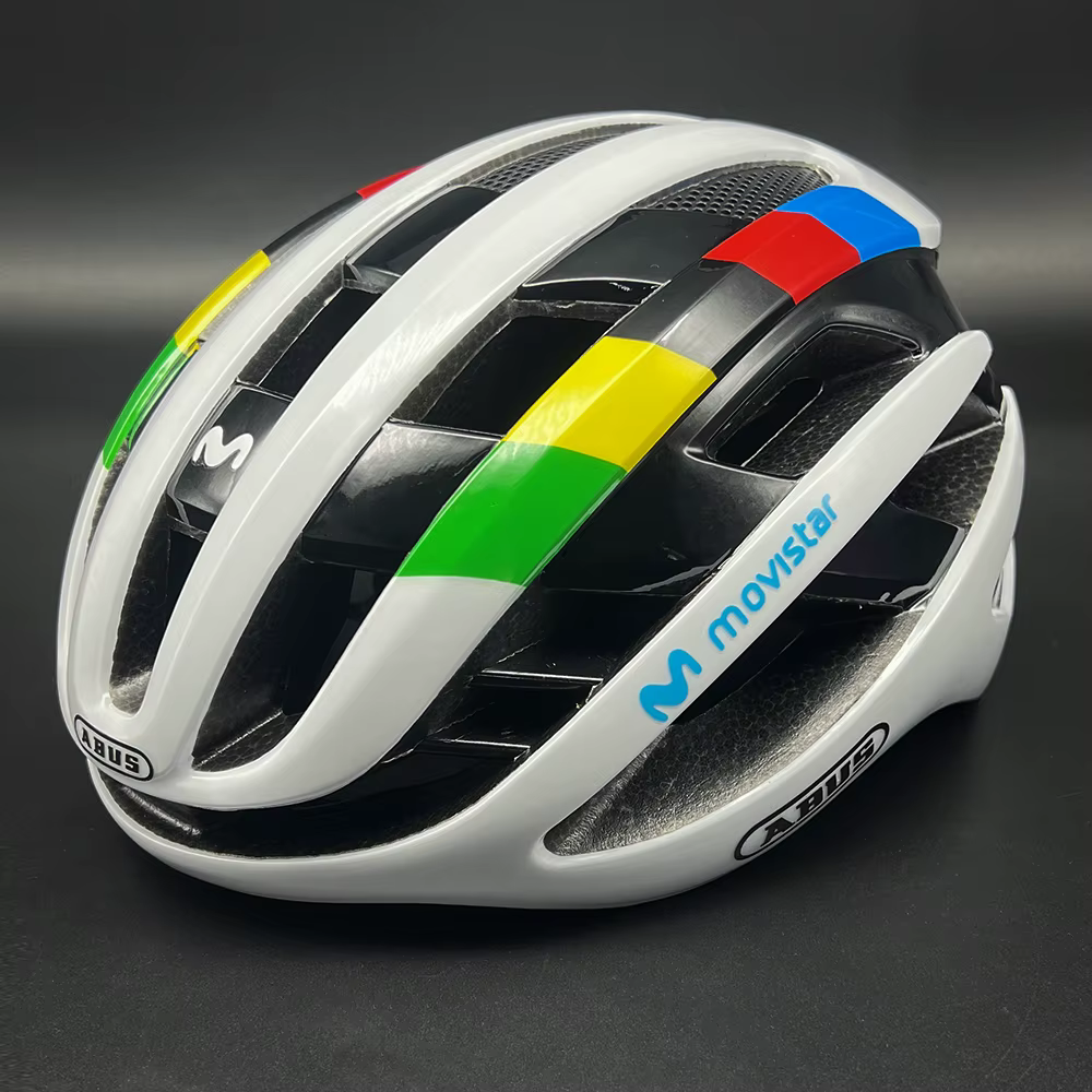 Casque de cyclisme sur route rouge, casque de vélo pour hommes et femmes, équipement de vélo, équipe