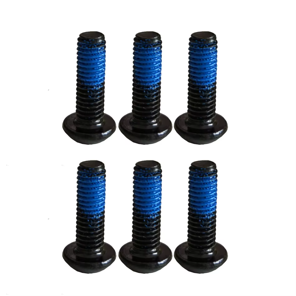 Disque de frein pour trottinette électrique, 3 joints, 6 trous, 2 rondelles, 4 moyeux, 5 mm, patin d
