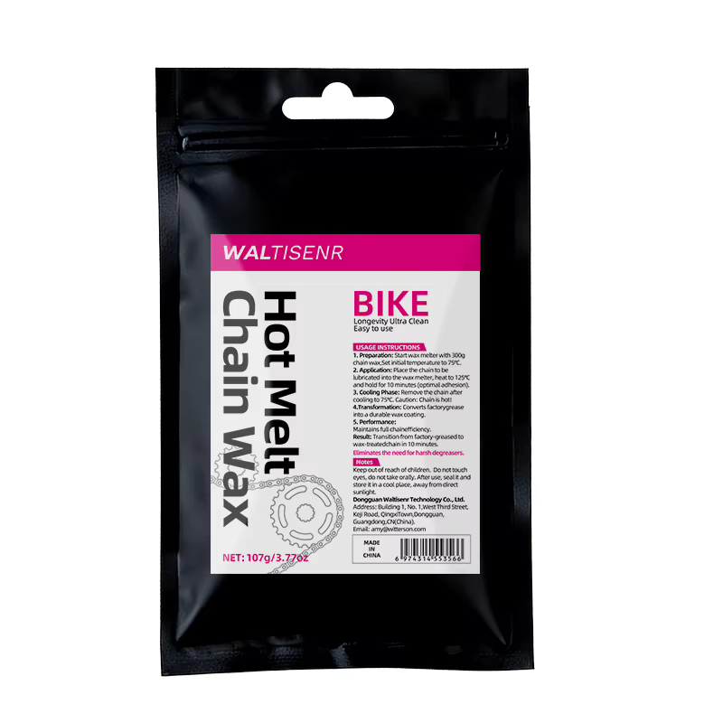 Lubrifiant pour chaîne de vélo à fusion à chaud avec formule à très faible friction – Protection dur