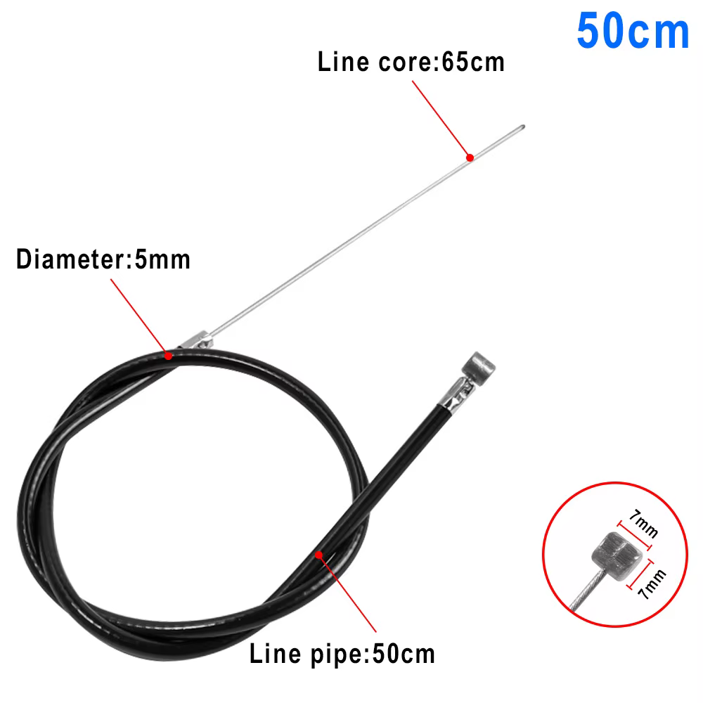 Câble de frein pour accessoires de Scooter électrique, 50/70/90/110/120/130/145/150/160/180/185/200c