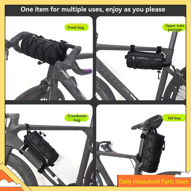 Sac à bandoulière avant de vélo avec sac de rangement à bandoulière adapté à l'équitation et aux voy