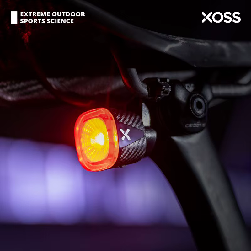 XOSS XR01 Vélo Arrière Lumière Intelligente Auto Frein Détection Feu arrière LED De Charge Étanche V