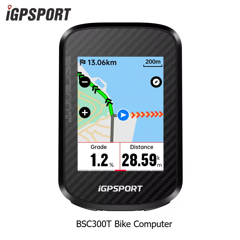 Ordinateur de vélo iGPSPORT BSC300T, écran tactile couleur, sans fil, compteur de vitesse, navigatio