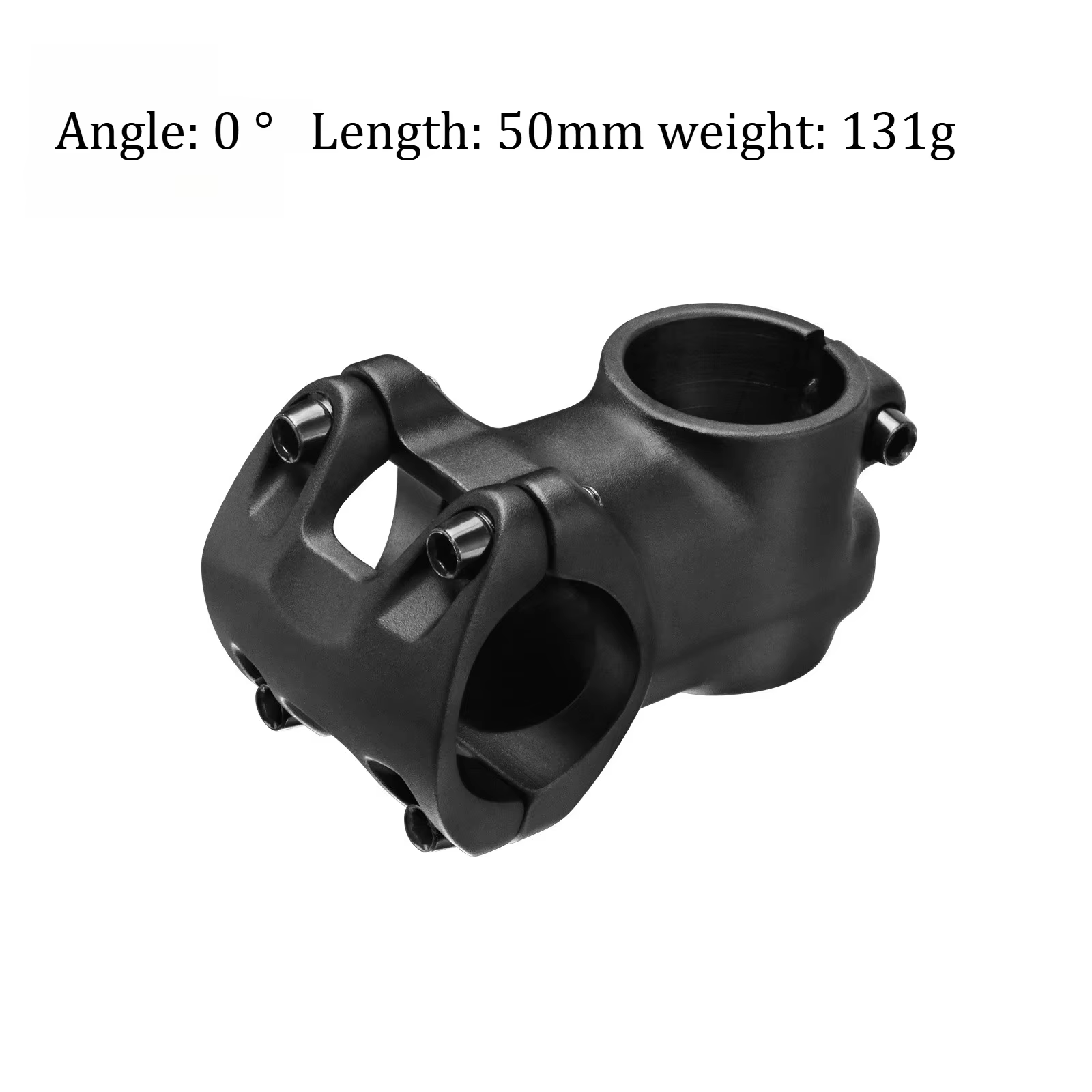 Tige ultralégère pour vtt/vélo de route, 31.8mm, 50mm/70mm, 0 ° /7 ° Tige de guidon courte pour le