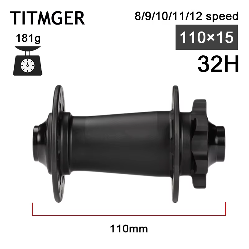 Moyeu arrière VTT TITMGER Noisy Cube Pro7 32 trous Boost 12x148 HG XD Micro Spline 6 cliquet pour Sh