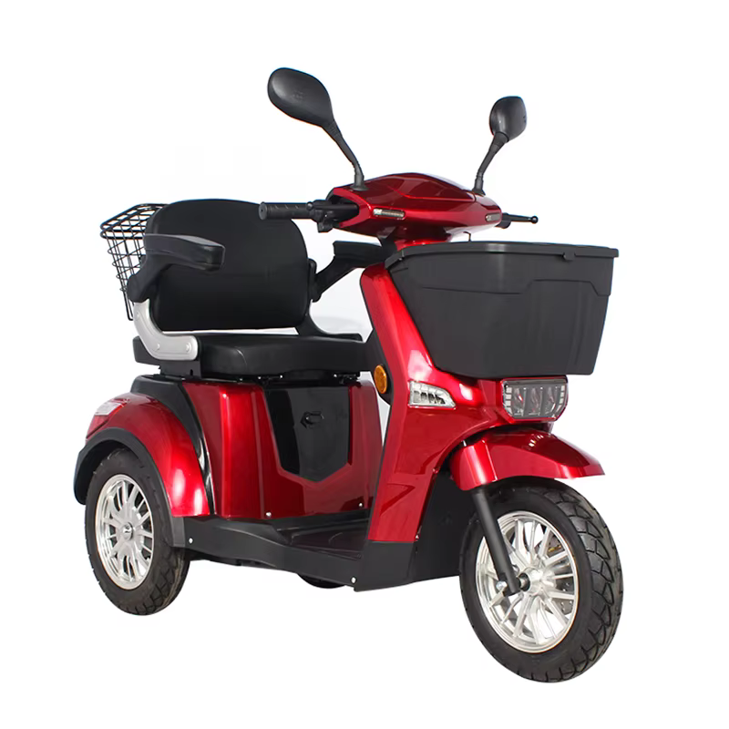 CE ignorent-Scooter de mobilité électrique à 3 roues pour personnes handicapées, trottinette électri