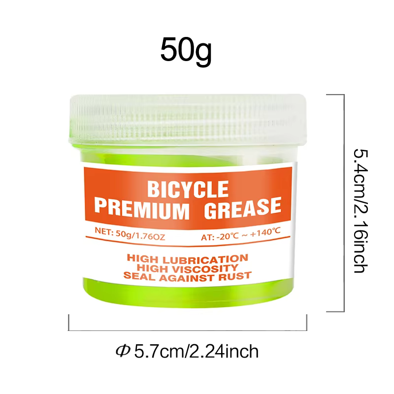 Graisse Premium pour vélo, haute lubrification, scellée à la rouille, entretien du tambour de vélo, 
