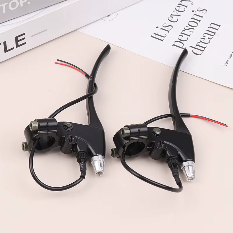 1 paire de leviers de frein arrière pour vélo électrique, poignées de frein pour vélo électrique, ac