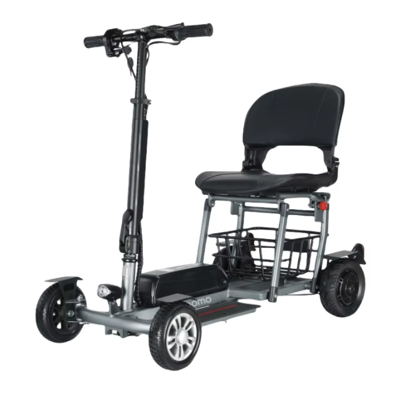 300W 36V 4 roues Scooters de mobilité pour handicapés pliable léger tout-Terrain gamme 32km Scooter