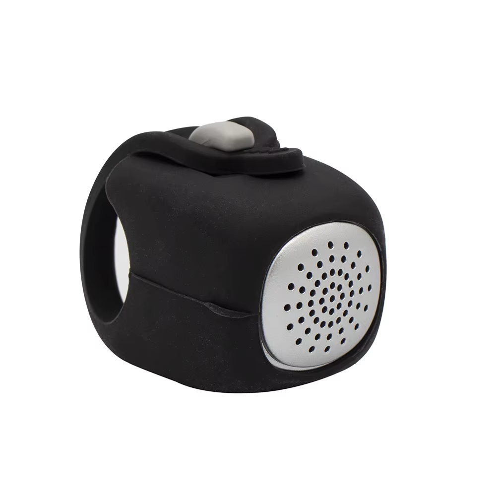 Sonnette de vélo électrique, klaxon de vélo, 3 modes sonores, klaxon d'avertissement de moto, cloche