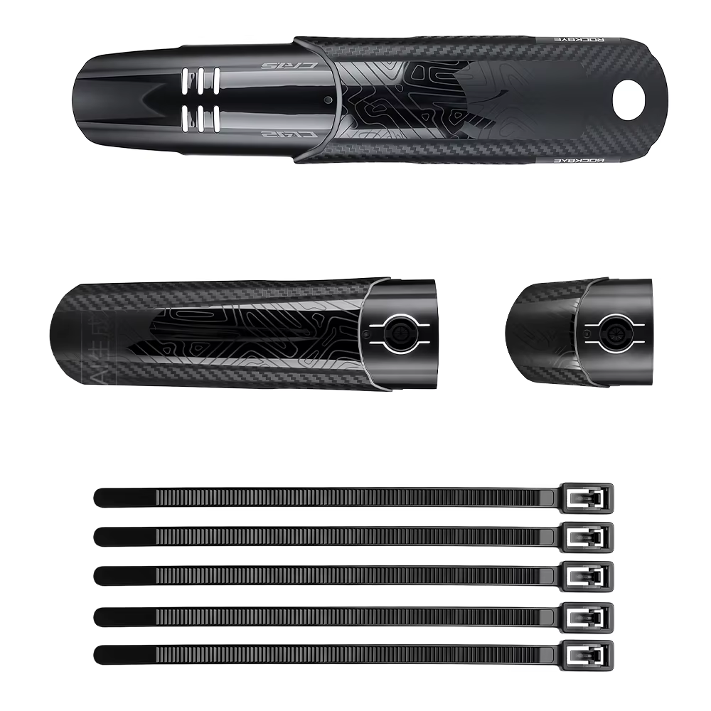Garde-boue élargi Rockbye pour vélo 26/27,5/29 pouces, garde-boue avant et arrière anti-poussière, p