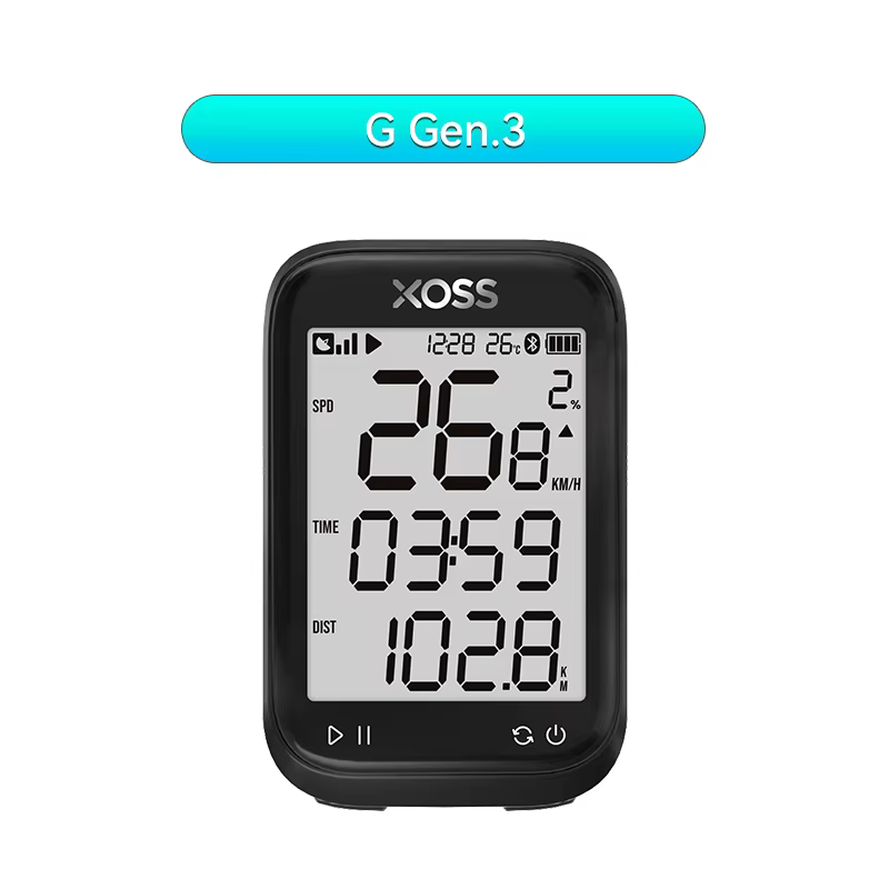 XOSS G3/G3 + GPS ordinateur de vélo G/G + Gen.3 compteur de puissance Cadence vitesse vélo odomètre 
