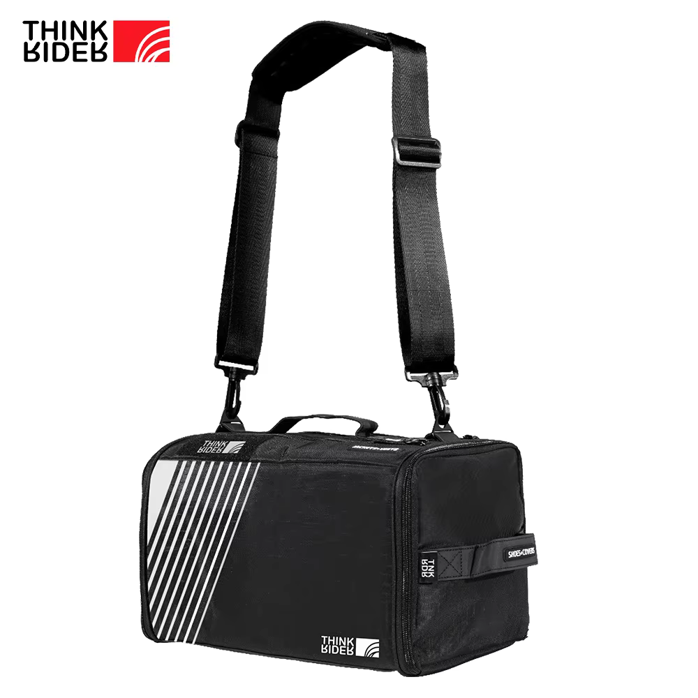 ThinkRider Race Day Essential Cycling Rain Bag Tote avec casque de vélo et chaussures d'équitation, 