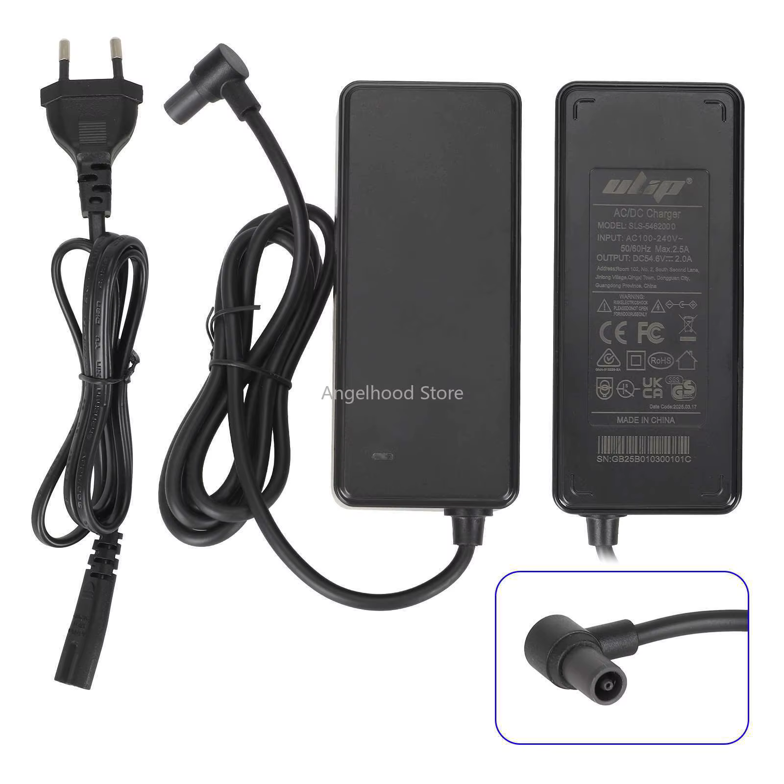 Chargeur de batterie pour Scooter électrique Xiaomi 4pro 2e génération 4, 54,6 v, 2a génération, piè