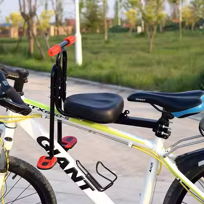 Selle de vélo pour enfants, siège de vélo de montagne, vélo électrique avant, garde de sécurité pour