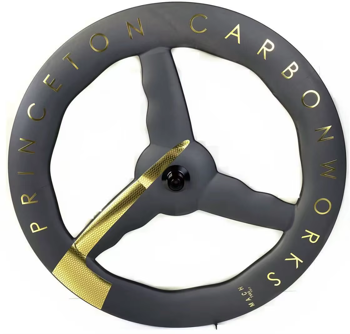 T1000 700C vélo de route 3 rayons roues en carbone TT vélo roue pneu/roue à trois rayons Tubeless