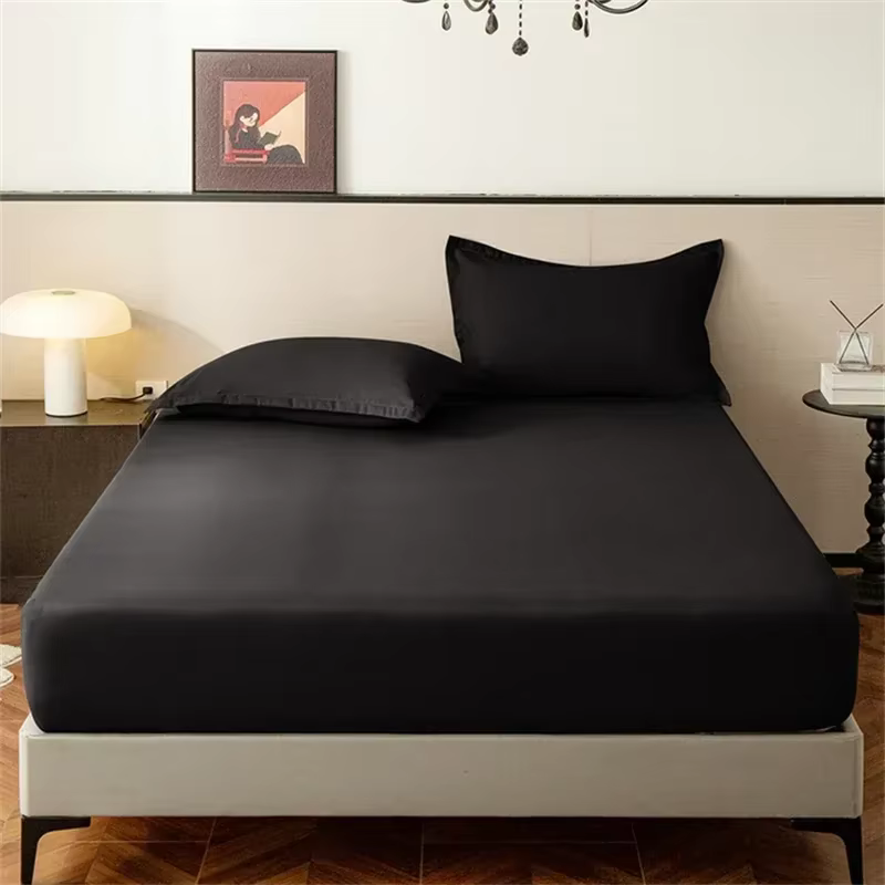 Drap-housse de haute qualité 90/180/150x200 Cm, housse de matelas avec bande élastique, drap de lit 