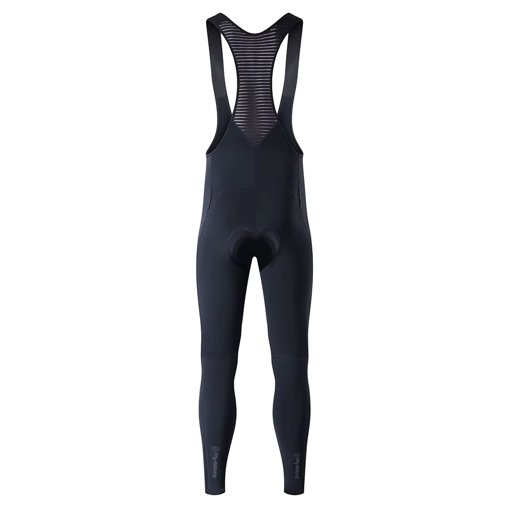 Ykywbike hommes hiver thermique polaire cyclisme cuissard collants VTT Ykk fermeture éclair cyclisme
