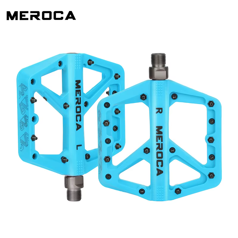 MEROCA C569 pédale de vélo large plate-forme antidérapante roulement en Fiber de Nylon conception Du