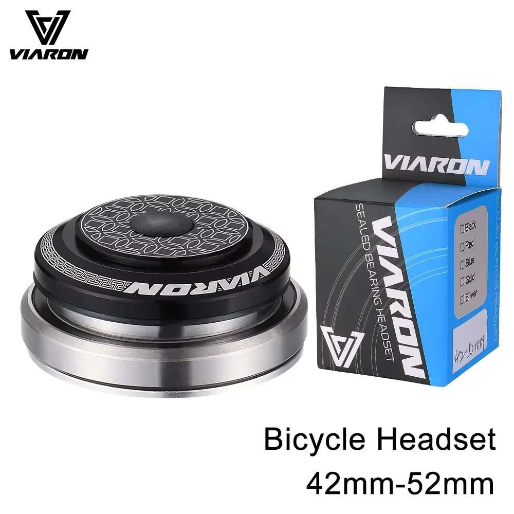 VIARON vélo casque 52Mm/42Mm vtt cyclisme fourche de direction presse roulement boîte VTT 1 1/8-1 1/