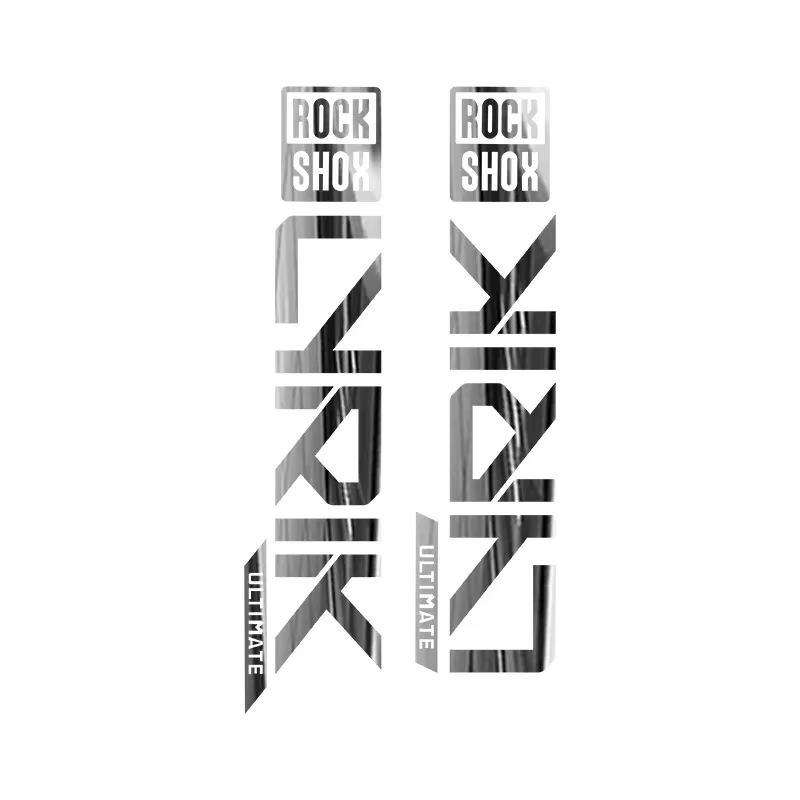Rockshox – autocollant de fourche avant Lyrik, décoratif de vélo, vtt, vélo de route, accessoires de