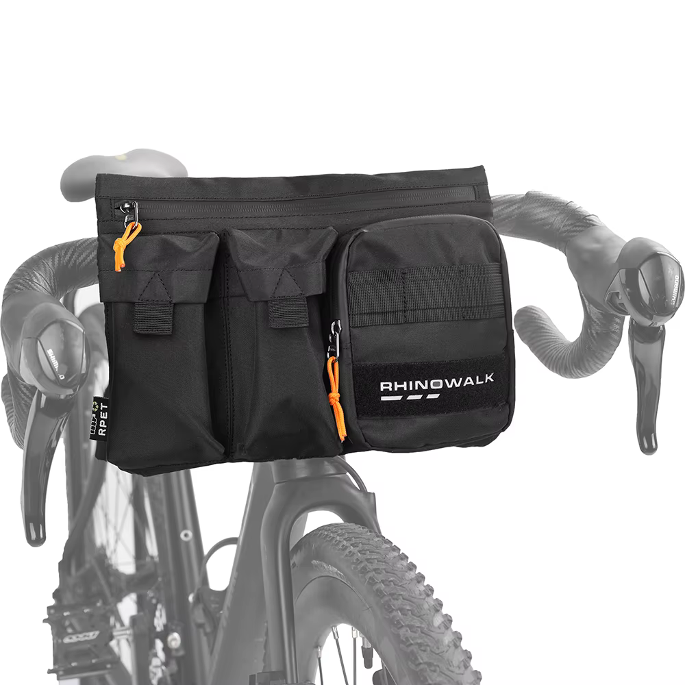 Sacoche de guidon de vélo Rhinowalk 2L grande capacité, sacoche de cyclisme, panier avant, sacoche d