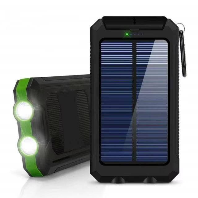 Banque d'énergie solaire 80000mAh, chargeur de batterie externe Portable, lumière forte LDE pour tou