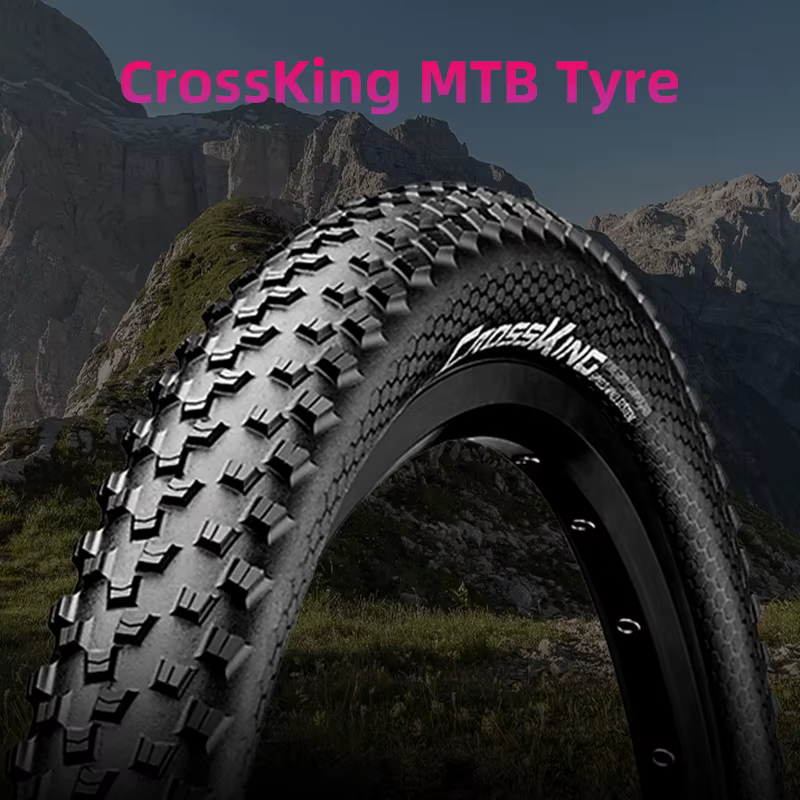 Pneu de vélo de montagne Continental Cross King 27.5 29 2.2 2.3 MTB en acier, 180TPI, système Shield