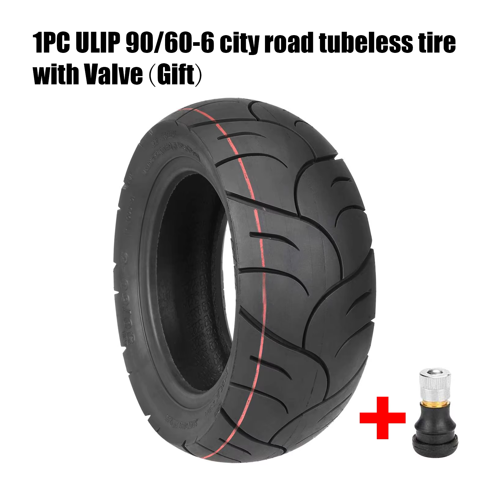 ULIP 90/60-6 pneu Tubeless pour Scooter électrique 11 pouces ville route pneu sous vide police et ro