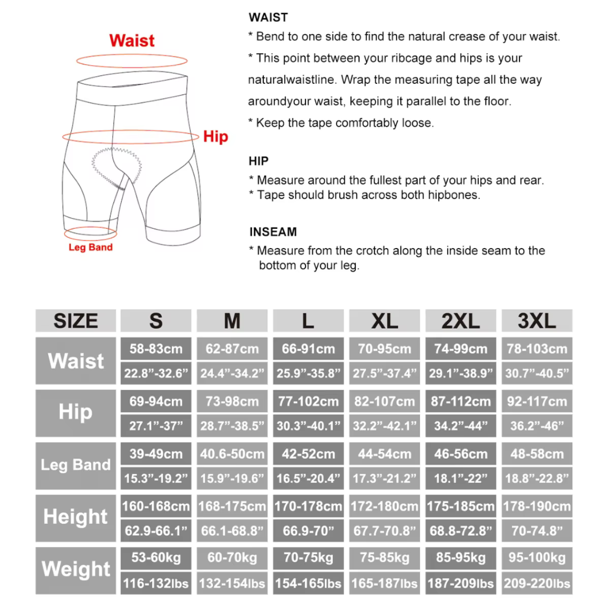X-TIGER sous-vêtements de cyclisme 5D Gel Pad respirant antidérapant hommes vélo Shorts antichoc vél