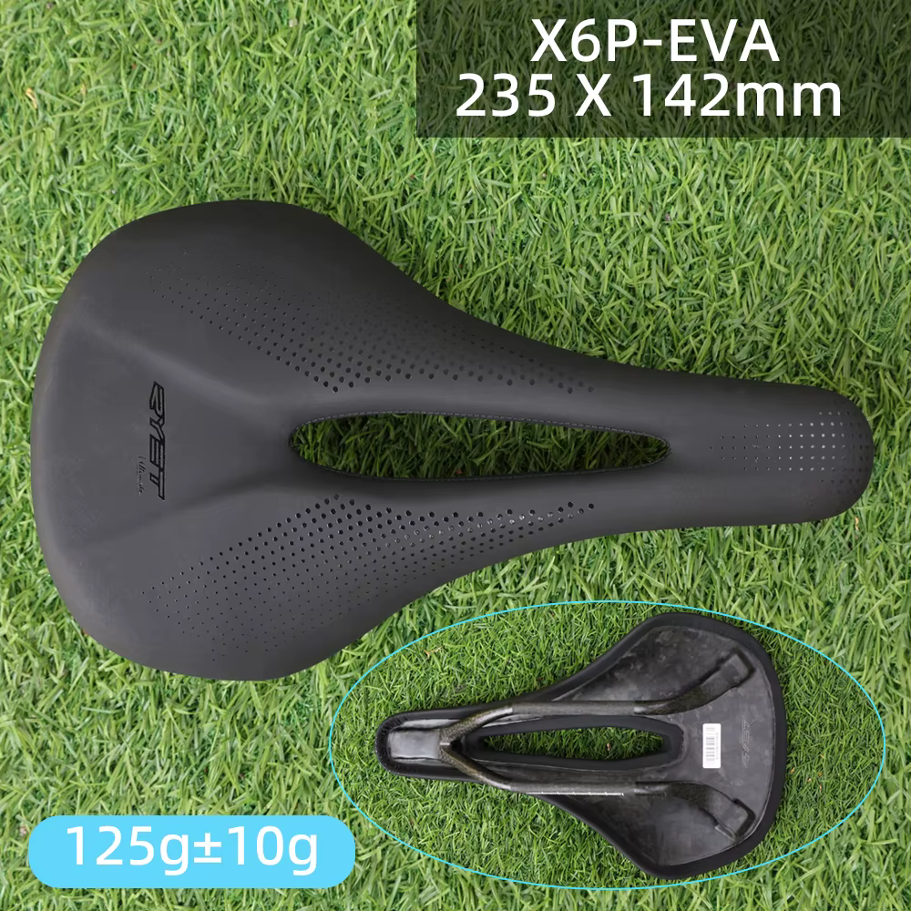 RYET 3D imprimé vélo selle en carbone 140mm 142mm Super léger route vtt course EVA selles vélo siège