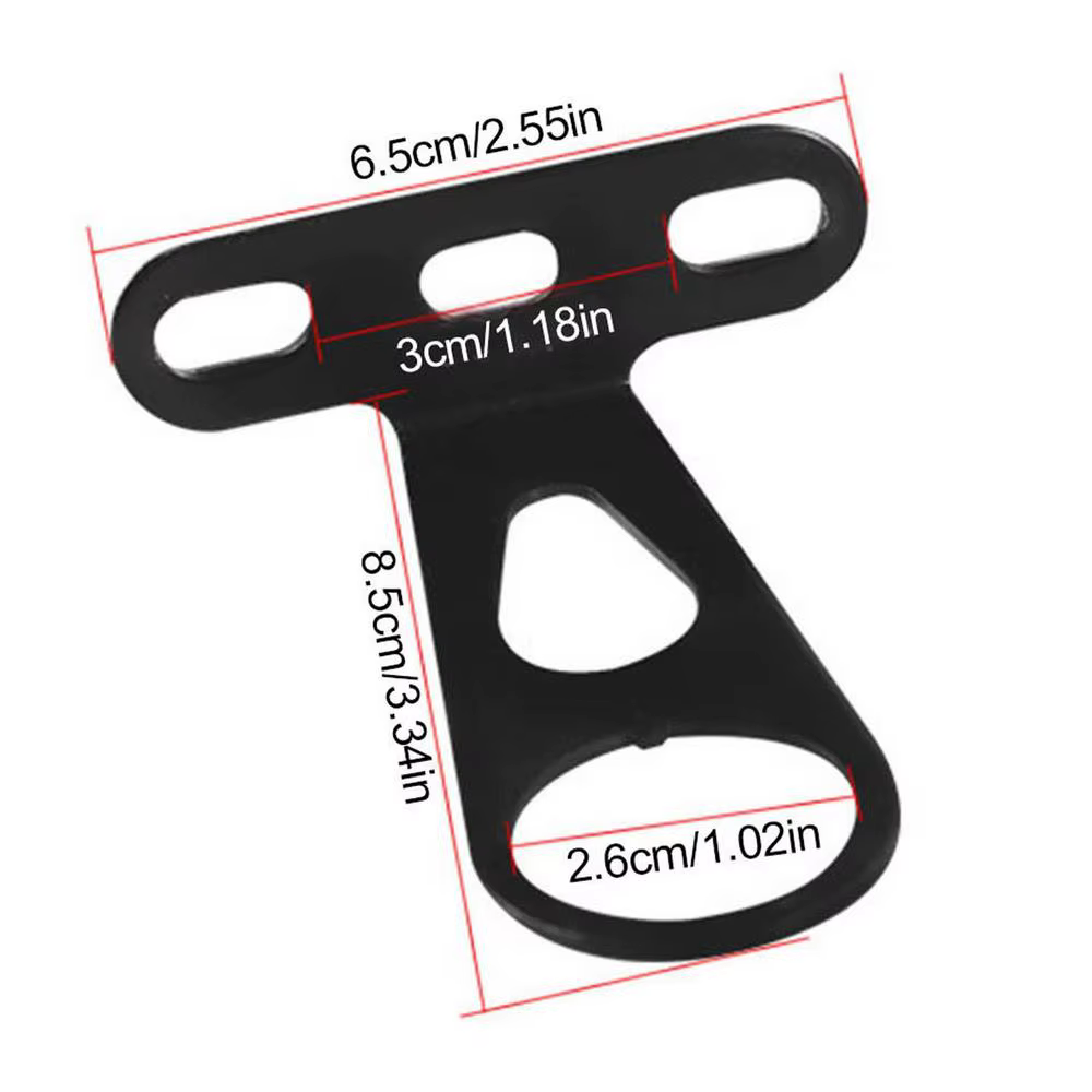 Support de panier de vélo, Support de lampe avant et arrière, accessoire Anti-chute pour vélos de mo