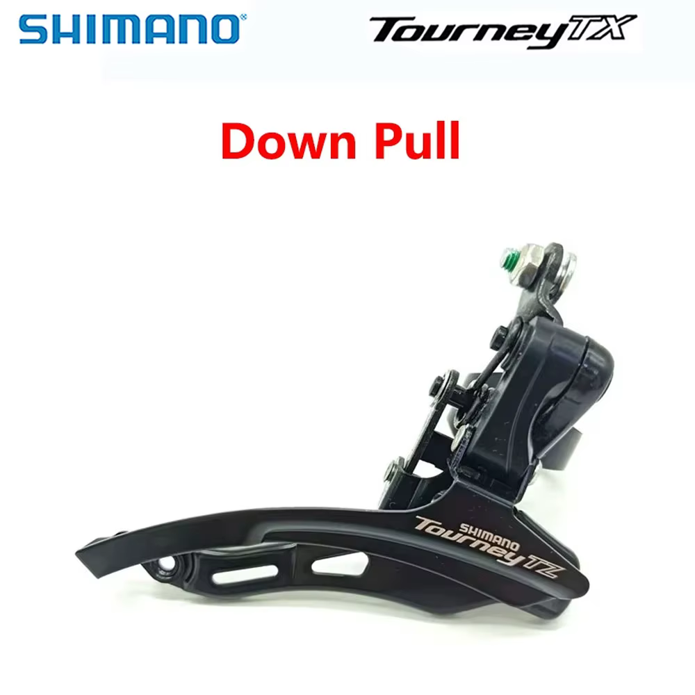 Shimano Tourney TZ FD TZ500 dérailleur avant de vélo FD-TZ500 support de bande de serrage 31.8mm 3x6