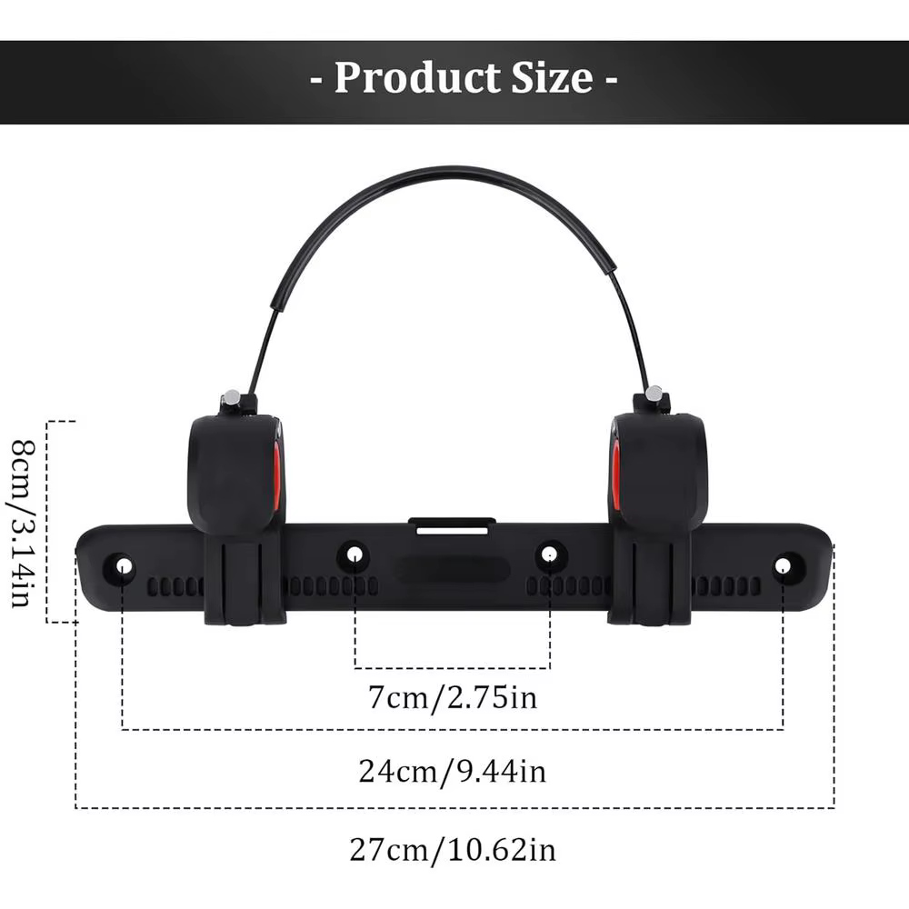 Sacoche de dégager T1 pour vélo et moto, avec clip, réglable