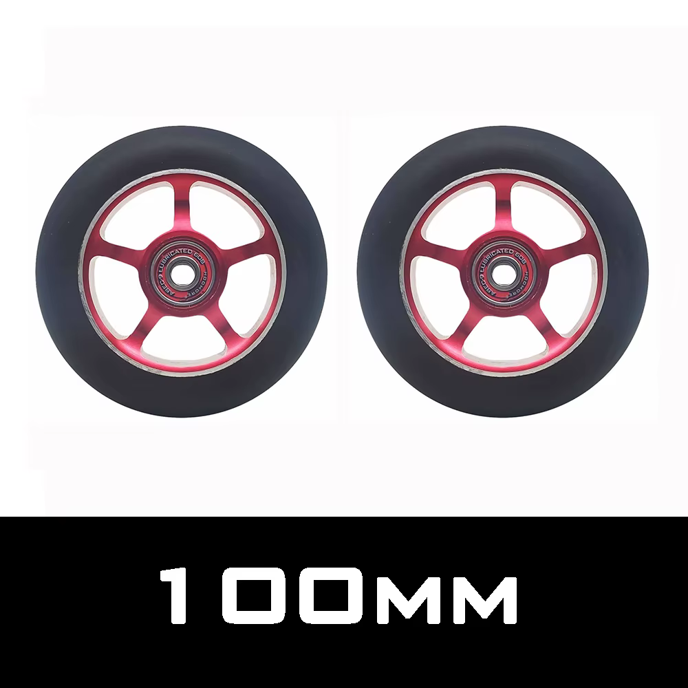 Roues de Scooter en Acier Alliage, Moyeu de Roue, Haute artificiel asticité et Vitesse de Précision,