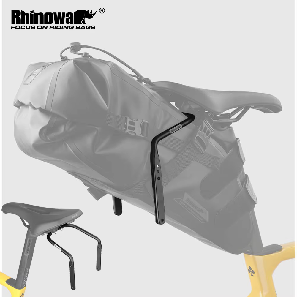 Rhinowalk Support de stabilisateur de selle de vélo Support de montage de siège arrière Support de p