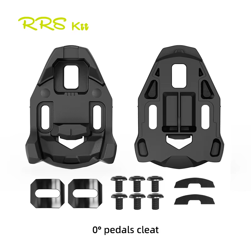 Rrskit Road Bicycle Time Taquet de verrouillage à pédale autobloquante 0 °   Compatible avec le vélo