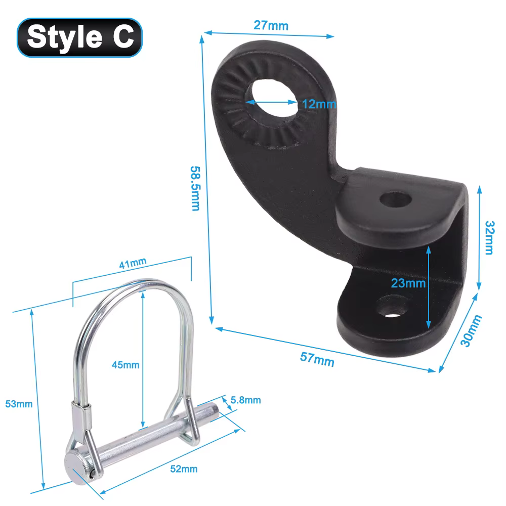 Attelage de remorque pour vélo HEPPE, attache de remorque enfant, attache de remorque cargo, adaptat
