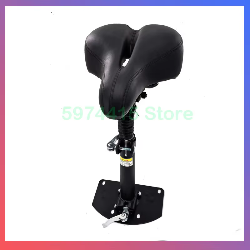 Selle Pliable pour Scooter Électrique de 10 Pouces, Siège Pliable, Réglable, Absorbant les Chocs, Ti