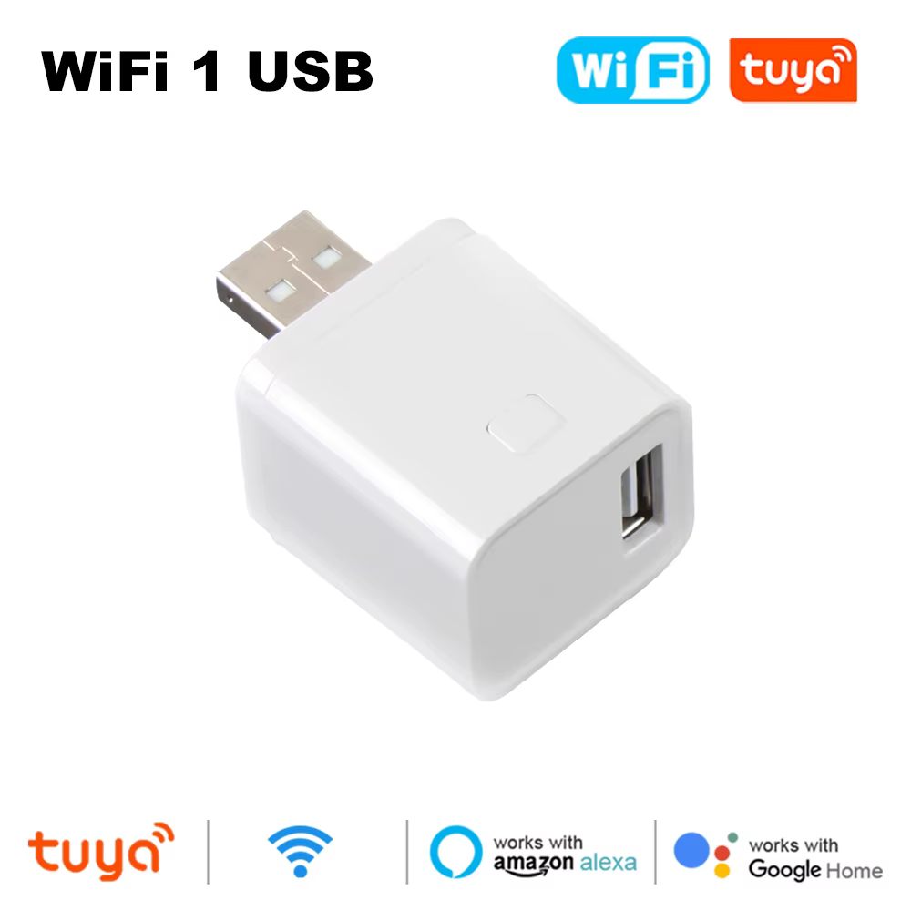 Adaptateur intelligent WiFi/Zigbee Micro USB, commutateur 5V Mini 1 2 3 USB, adaptateur d'alimentati